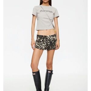 Lioness Soho Cheetah Shorts